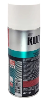 Эмаль аэрозольная универсальная KUDO RAL 9003 (белый матовый) 520 мл, KU-1101