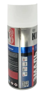 Эмаль аэрозольная для радиаторов KUDO (белый матовый) 520 мл, KU-5102