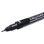 Маркер двусторонний 1 и 0,5 мм черный Vertextools. Тайвань.
