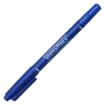 Маркер двусторонний 1 и 0,5 мм синий Vertextools. Тайвань.