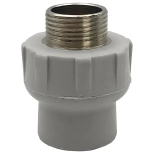 Муфта комбинированная с наружной резьбой 20х3/4" FIRAT ПП