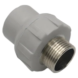 Муфта комбинированная с наружной резьбой 20х3/4" FIRAT ПП