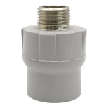 Муфта комбинированная с наружной резьбой 25х1/2" FIRAT ПП