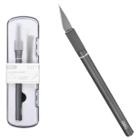 Нож-скальпель Deli YS (EDL359201A) + лезвия 10 шт