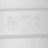 Отвод для бесшумной канализации 15º (110 мм) Ostendorf Skolan