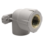 Отвод комбинированный с внутренней резьбой 25х1/2" с креплением FIRAT ПП