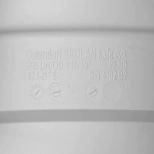 Отвод для бесшумной канализации 30º (110 мм) Ostendorf Skolan