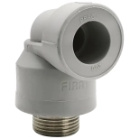 Отвод комбинированный с наружной резьбой 20х3/4" FIRAT ПП