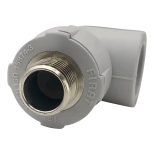 Отвод комбинированный с наружной резьбой 25х1/2" FIRAT ПП