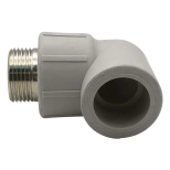 Отвод комбинированный с наружной резьбой 25х3/4" FIRAT ПП