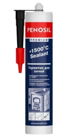 Герметик Penosil Premium для печей и каминов +1500°C черный 280 мл
