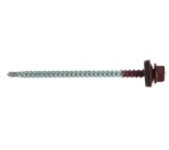 Саморез кровельный DAXMER 4,8х70 мм RAL 3005 (винно-красный). 100 шт. РФ.
