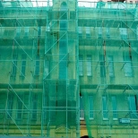 Сетка защитная затеняющая фасадная LIHTAR 35. Рулон 3x50 м. (150 м²). РБ.