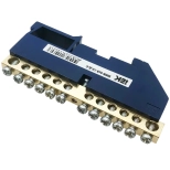 Шина N "ноль" на DIN-изол. 12 мест. ШНИ-6х9-12-Д-С IEK