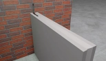 Скоба для плит пазогребневых гипсовых 220х20х0,9 мм. KNAUF. РФ.
