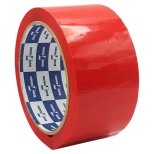 Скотч упаковочный Klebebander 50 мм х 57 м (красный)