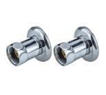 Комплект фитингов для полотенцесушителя Luxon. Прямая  1"х 1/2". Китай.