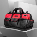 Сумка для инструментов Deli RS DL430320 14 карманов 475х220х310 мм черно-красная