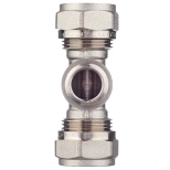 Тройник обжимной Valtec 20х1/2" НР