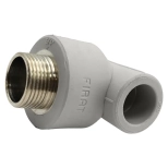 Тройник комбинированный с наружной резьбой 20х3/4" FIRAT ПП