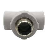 Тройник комбинированный с наружной резьбой 25х3/4" FIRAT ПП