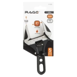 Разводной ключ с укороченной ручкой 160 мм VIRA RAGE 311006