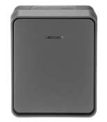 Выключатель однокл. с подсветкой Schneider Electric AtlasDesign ATN544013. IP54. РФ.