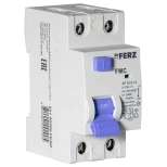 Устройство защитного отключения (УЗО) DrFERZ FMC-1P+N 25A 30mA 6kA тип AC (00290)