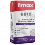 Штукатурка ilmax декоративная ШУБА 6810 (белая). Эконом. 25 кг. РБ.