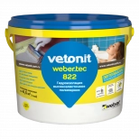 Гидроизоляция полимерная высокоэластичная Vetonit Weber.tec 822. 4,0 кг. РФ.