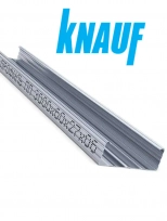 Профиль Knauf для гипсокартона CD: 60x27. Длина 3м. Толщина – 0,6 мм! РФ.