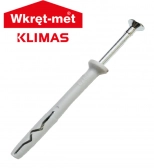 Дюбель-гвоздь Klimas SM 6*60. Потай. 200 шт. Польша.