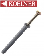 Дюбель-гвоздь 6*60 KOELNER (L060). Потай. 100 шт. Польша.