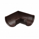 Угловой элемент 90º Docke PREMIUM (Шоколад). RAL8019. РФ.