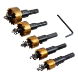 Набор коронок по металлу 16-30 мм, 5 шт VIRA (559705)