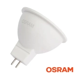 Лампа светодиодная OSRAM 10Вт GU5.3 4000K 110°. Нейтр. белый свет. РФ.