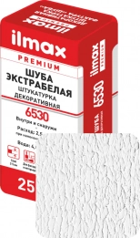 Штукатурка ilmax декоративная ШУБА 6530 (экстрабелая). 25 кг. РБ.
