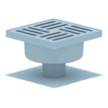 Трап для душа АНИ пласт вертикальный 105x105/50 (TA5210)