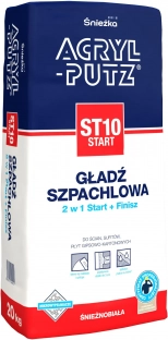 Шпатлевка ACRYL-PUTZ ST10. Старт-финиш. 20 кг. Польша.