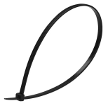 Хомут-стяжка нейлоновая КСС 500х5 мм, черная, 100 шт DEKRON (U5500B)