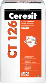 Шпатлевка Ceresit CT 126 гипсовая. 20 кг. РБ.