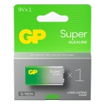 Батарейка 9V. GP Super 6LR61/1604AETA21. Китай.