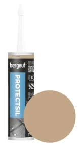 Герметик силиконовый Bergauf Protectsil. 280 мл. Багама. Турция.
