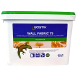 Клей готовый универсальный для обоев Bostik Wall Fabric 75. 15 л. Польша.