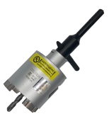 Коронка алмазная 68 мм со сверлом по железобетону Hilberg Laser HM201