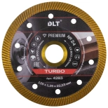 Диск алмазный 125х22,2 мм DLT №24 Turbo по керамограниту (4283)