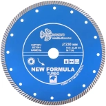 Диск алмазный отрезной Турбо New Formula 230 х 22,23 мм Trio-diamond T106