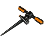 Дождеватель круговой двухрожковый Bradas Black Line Duo. ECO-TS1010. Китай.