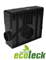 Пескоуловитель 560х170х422 пластиковый в сборе с решеткой. Ecoteck. РБ.