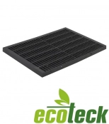 Придверная решетка 390х295х20 пластиковая. Ecoteck. РБ.